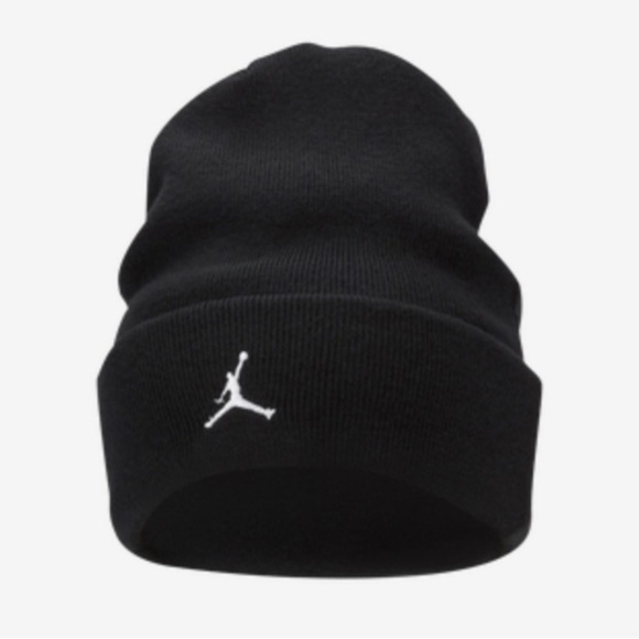 JORDAN Peak Essential Beanie in Black - Picture 1 of 6